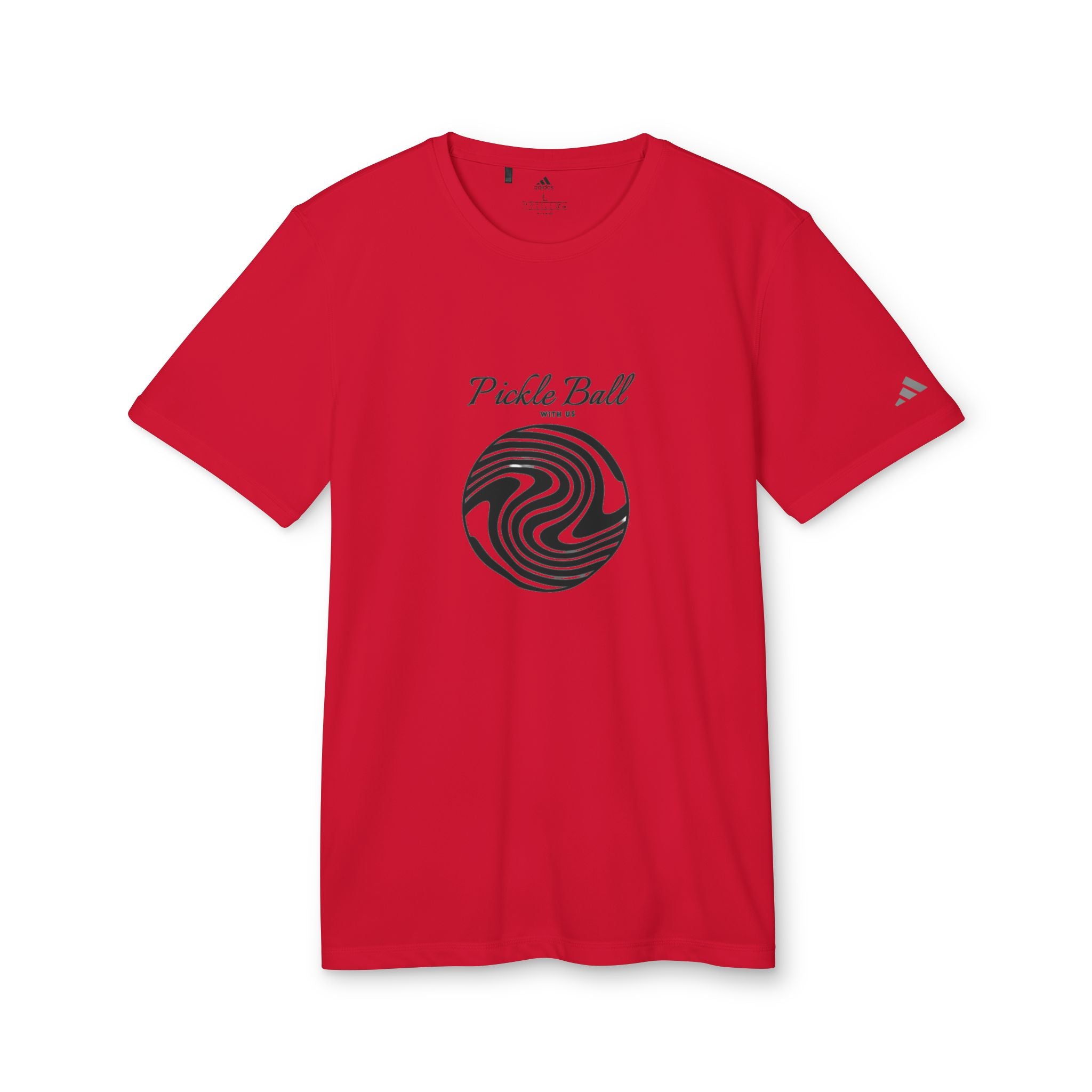 Pickleball Wave Tee — Retro Pickle Ball Graphic T-Shirt