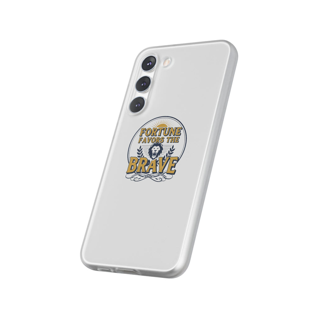 Fortune Favors the Brave Lion Emblem (Flexi Cases)