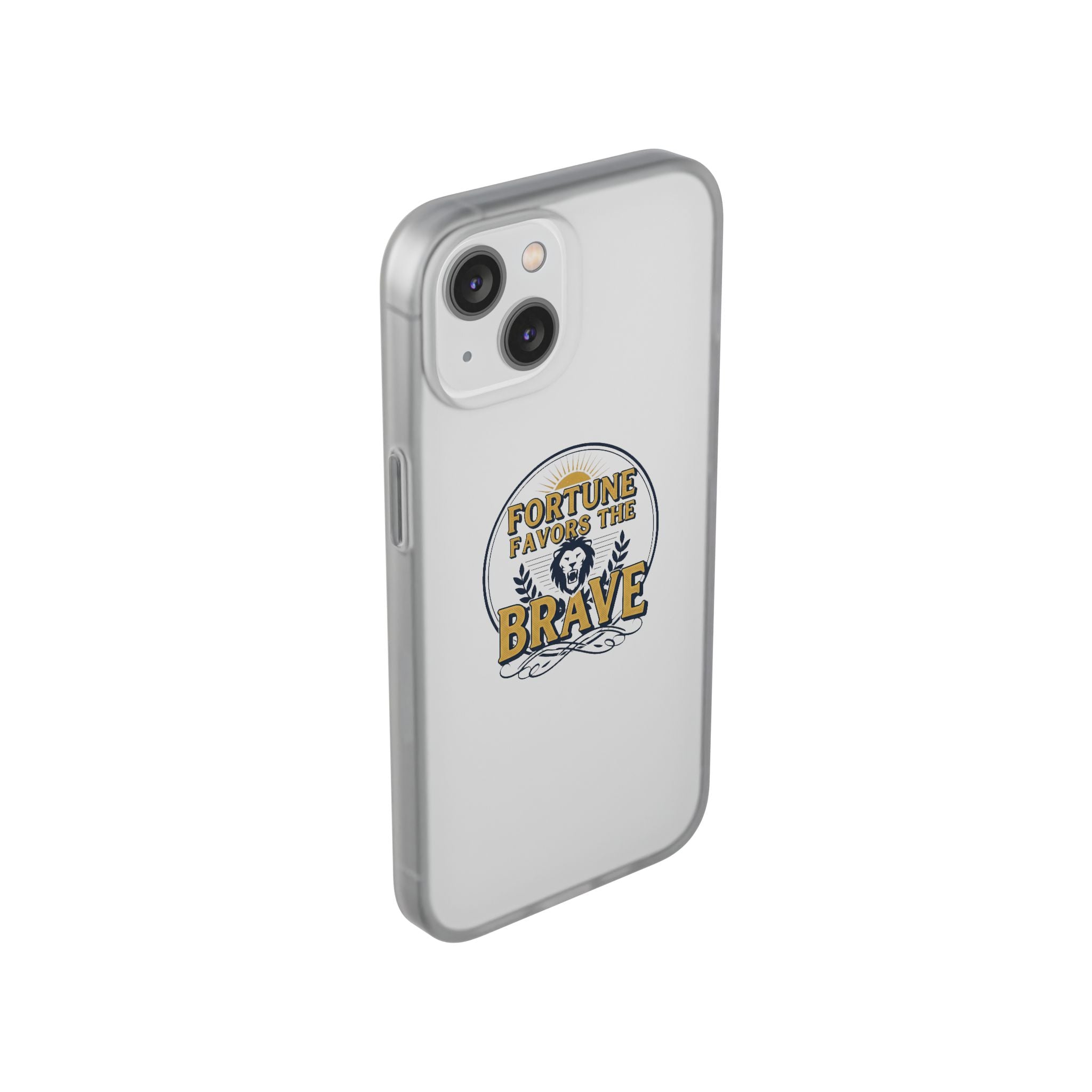 Fortune Favors the Brave Lion Emblem (Flexi Cases)