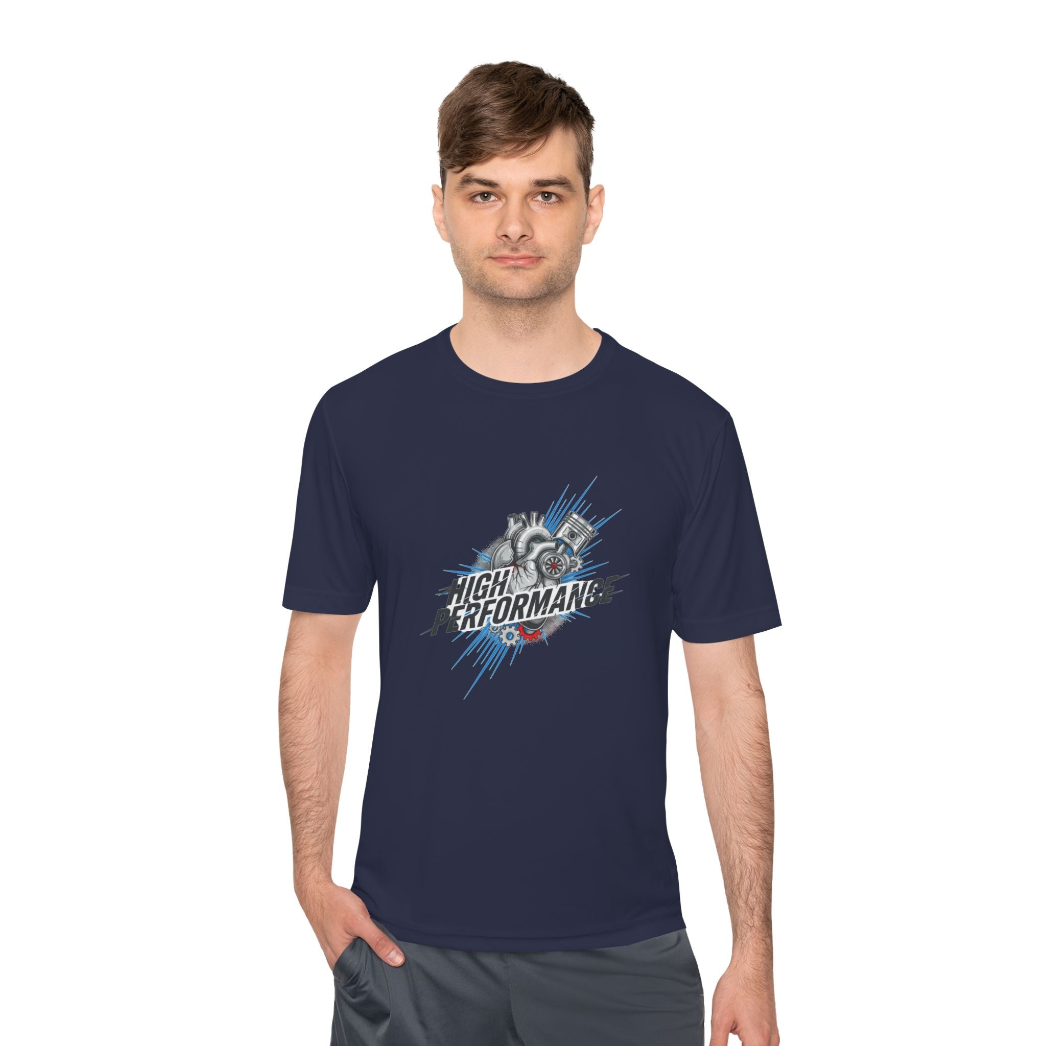High Performance Racing Tee — Moisture-Wicking Athletic Shirt