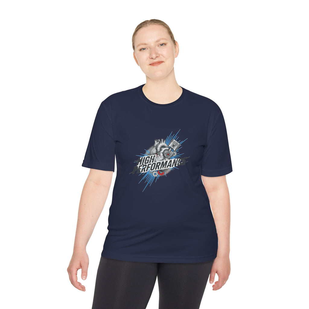 High Performance Racing Tee — Moisture-Wicking Athletic Shirt