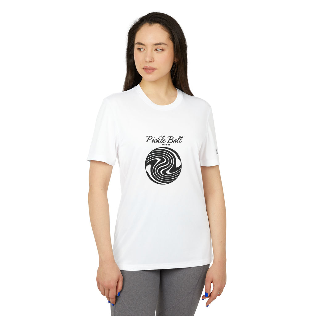 Pickleball Wave Tee — Retro Pickle Ball Graphic T-Shirt
