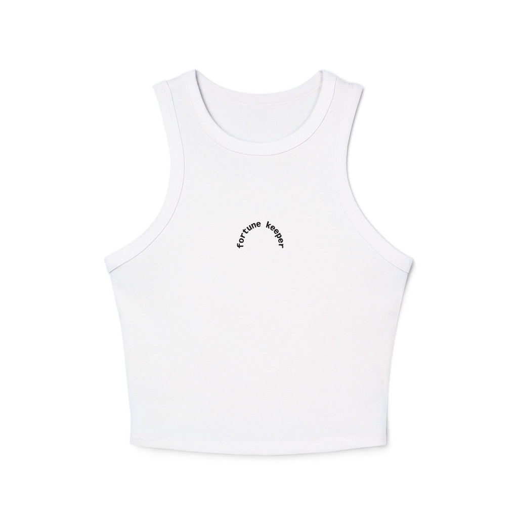 Fortune Keeper (Women's Micro Rib Racer Tank Top)