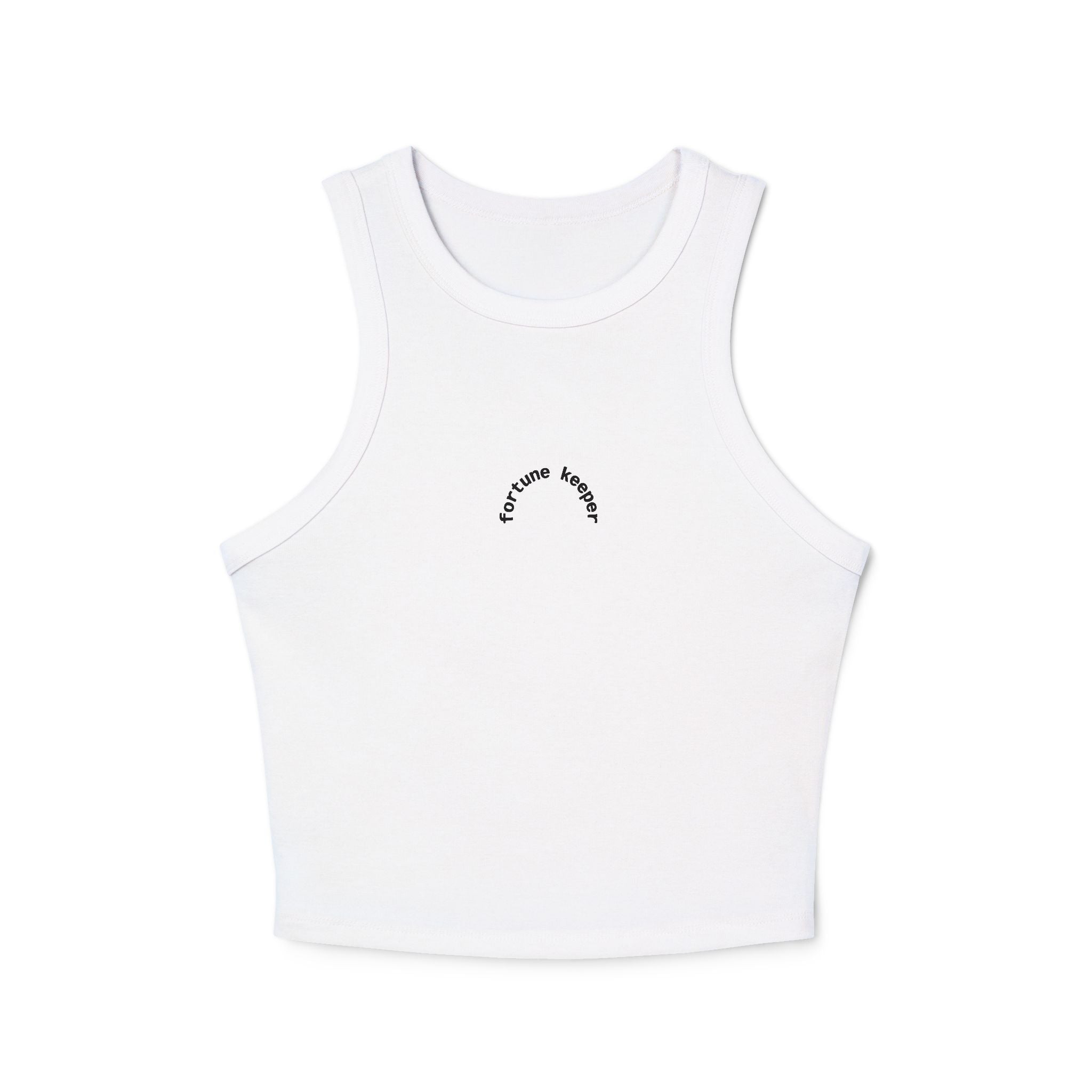 Fortune Keeper (Women's Micro Rib Racer Tank Top)