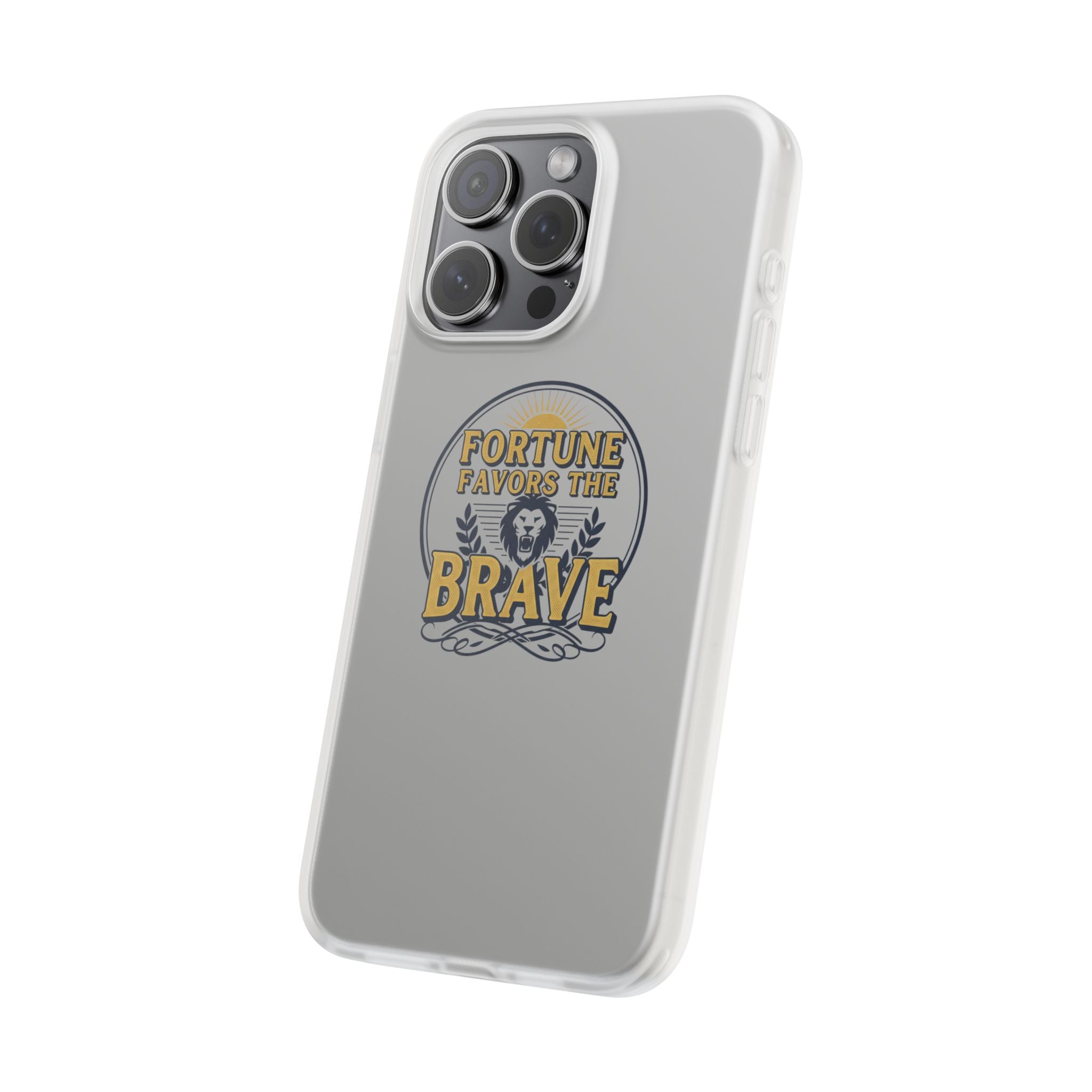 Fortune Favors the Brave Lion Emblem (Flexi Cases)