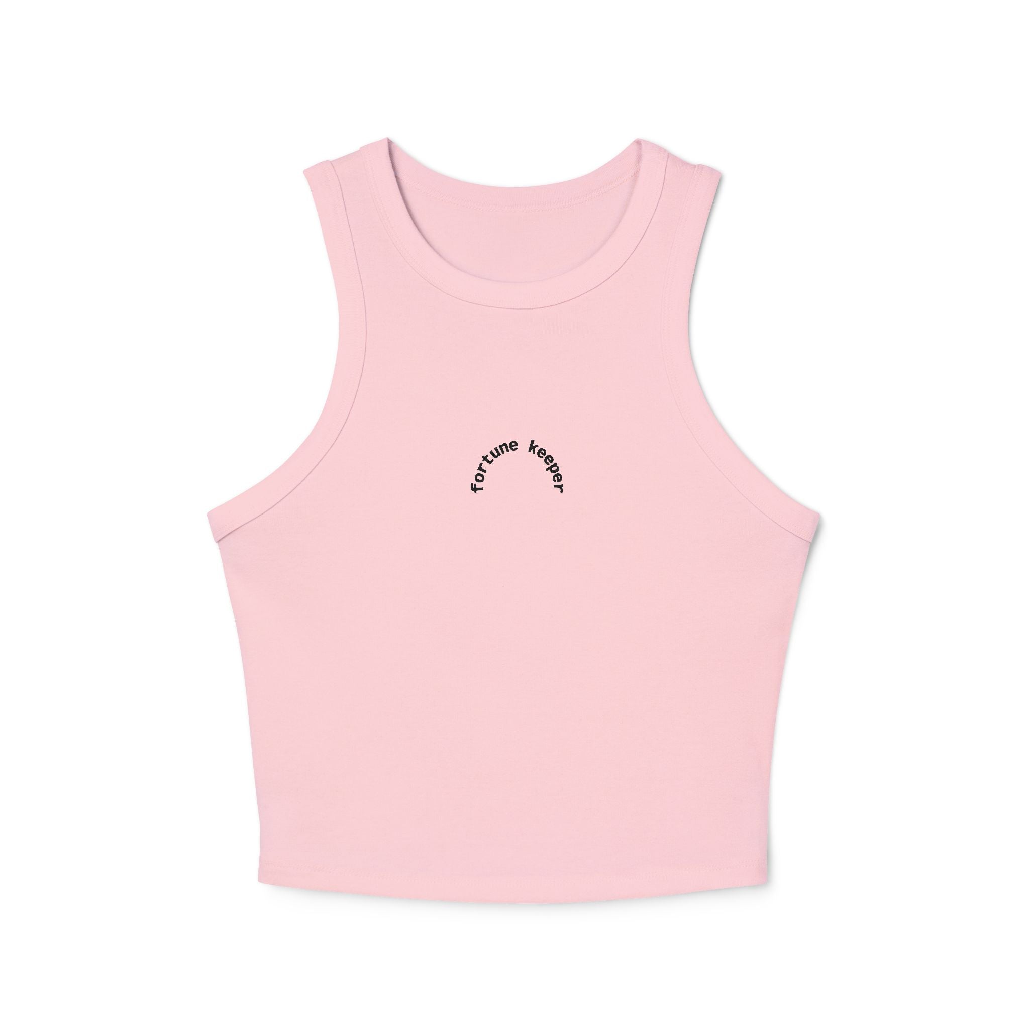 Fortune Keeper (Women's Micro Rib Racer Tank Top)