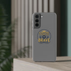 Fortune Favors the Brave Lion Emblem (Flexi Cases)