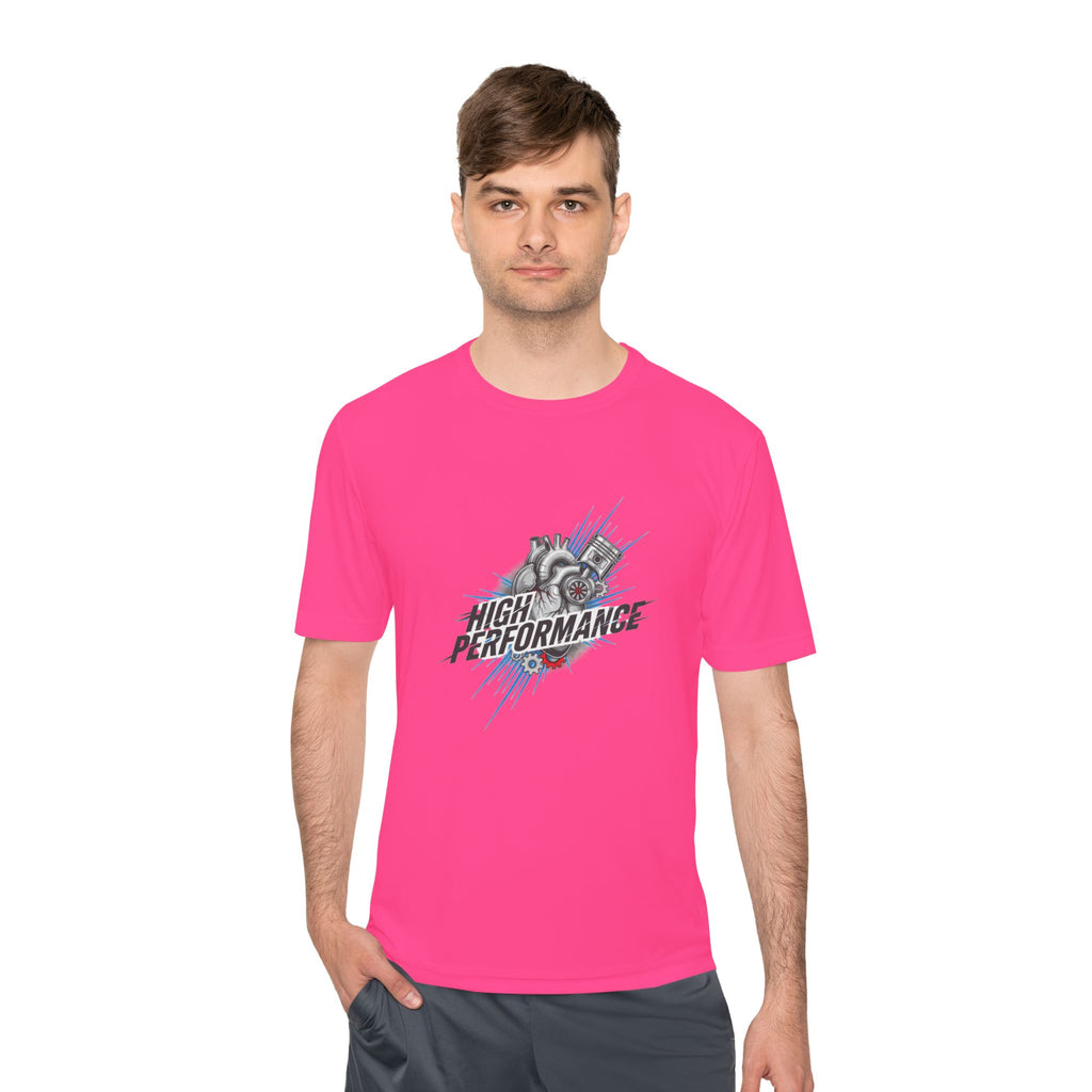 High Performance Racing Tee — Moisture-Wicking Athletic Shirt
