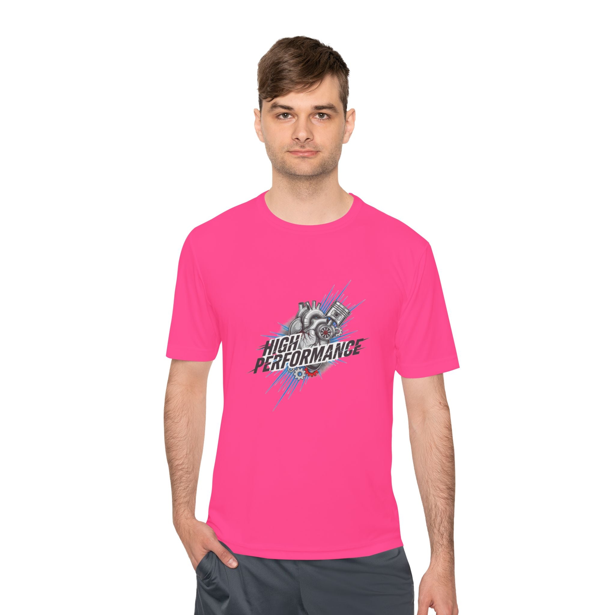 High Performance Racing Tee — Moisture-Wicking Athletic Shirt