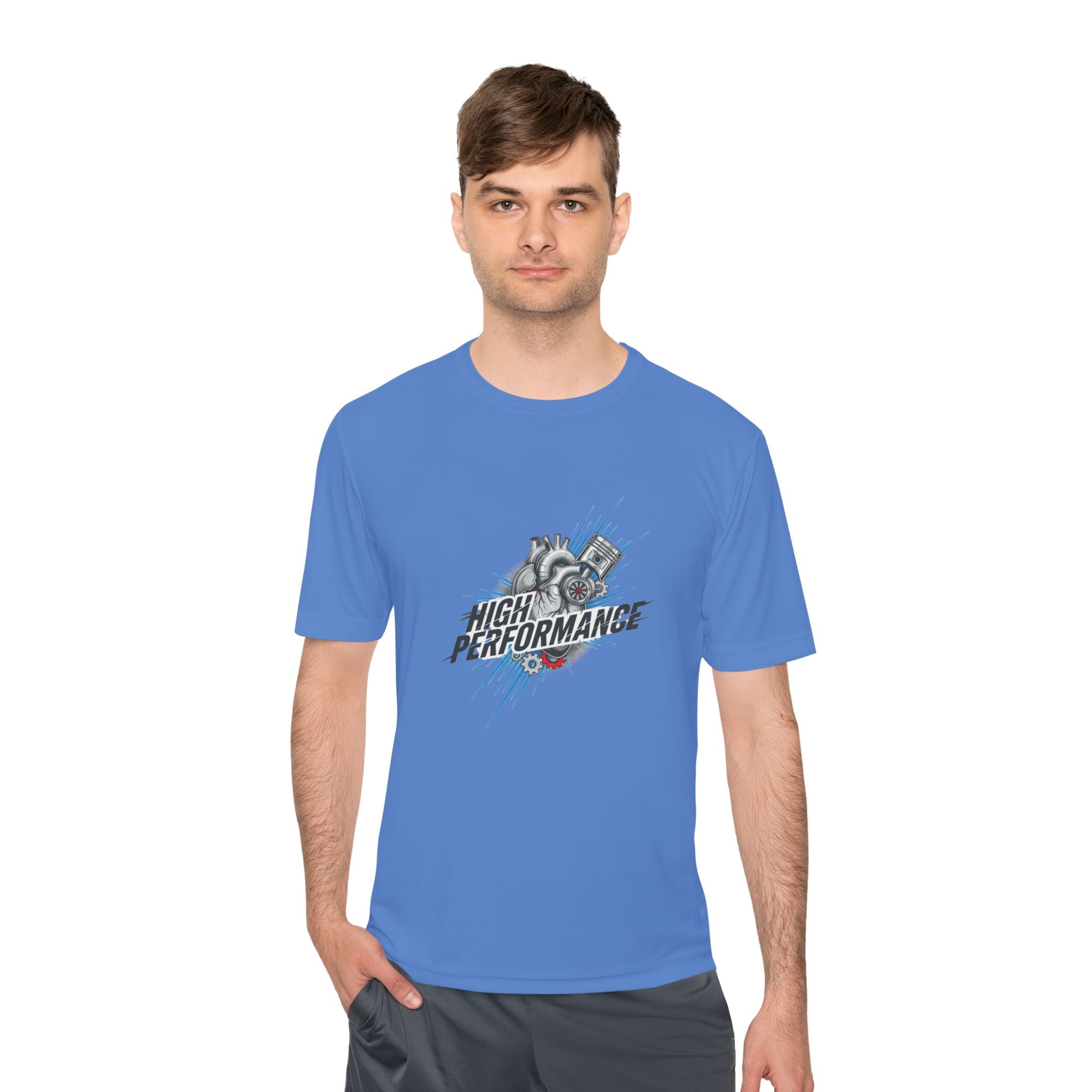 High Performance Racing Tee — Moisture-Wicking Athletic Shirt