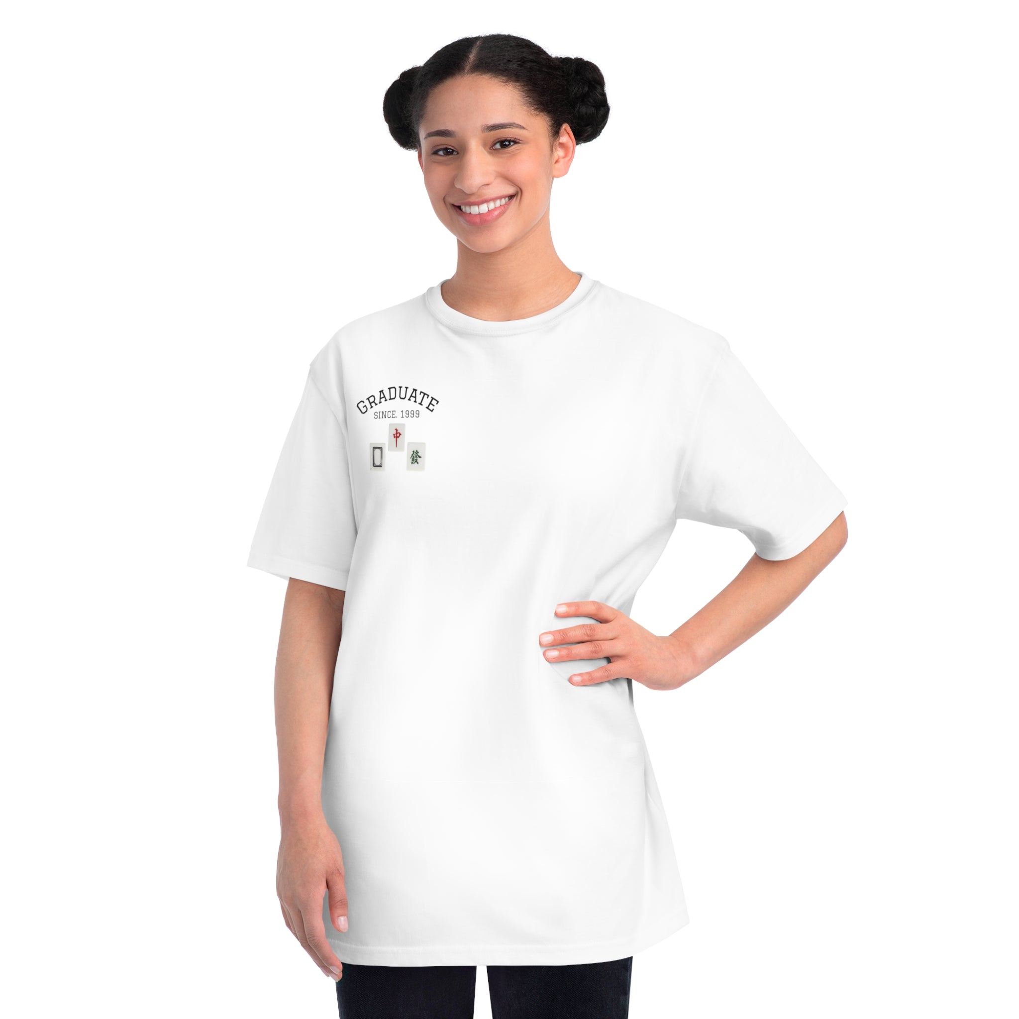 Minimalist Scrabble Tile T‑Shirt — 'Love' Chest Design