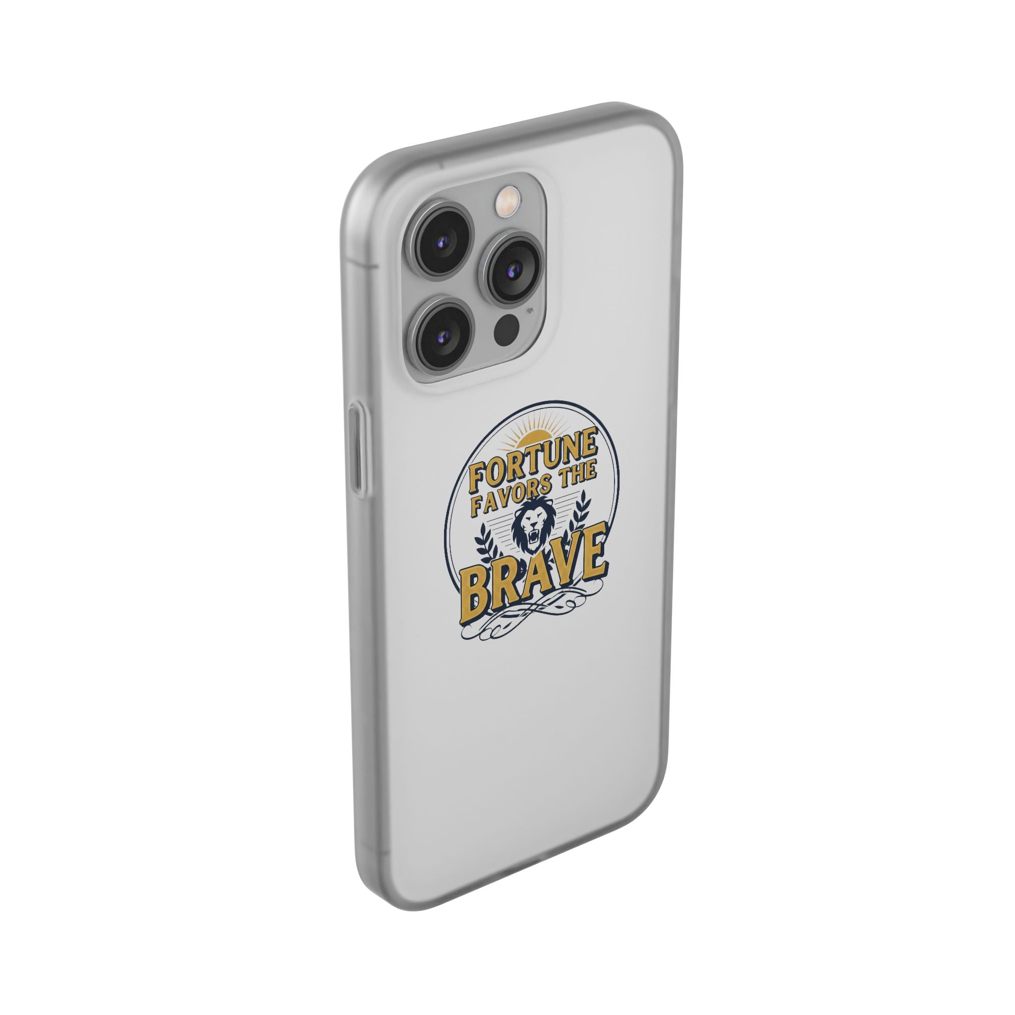 Fortune Favors the Brave Lion Emblem (Flexi Cases)