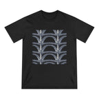 Architectural Arch Pattern T-Shirt — Minimalist Geometric Design