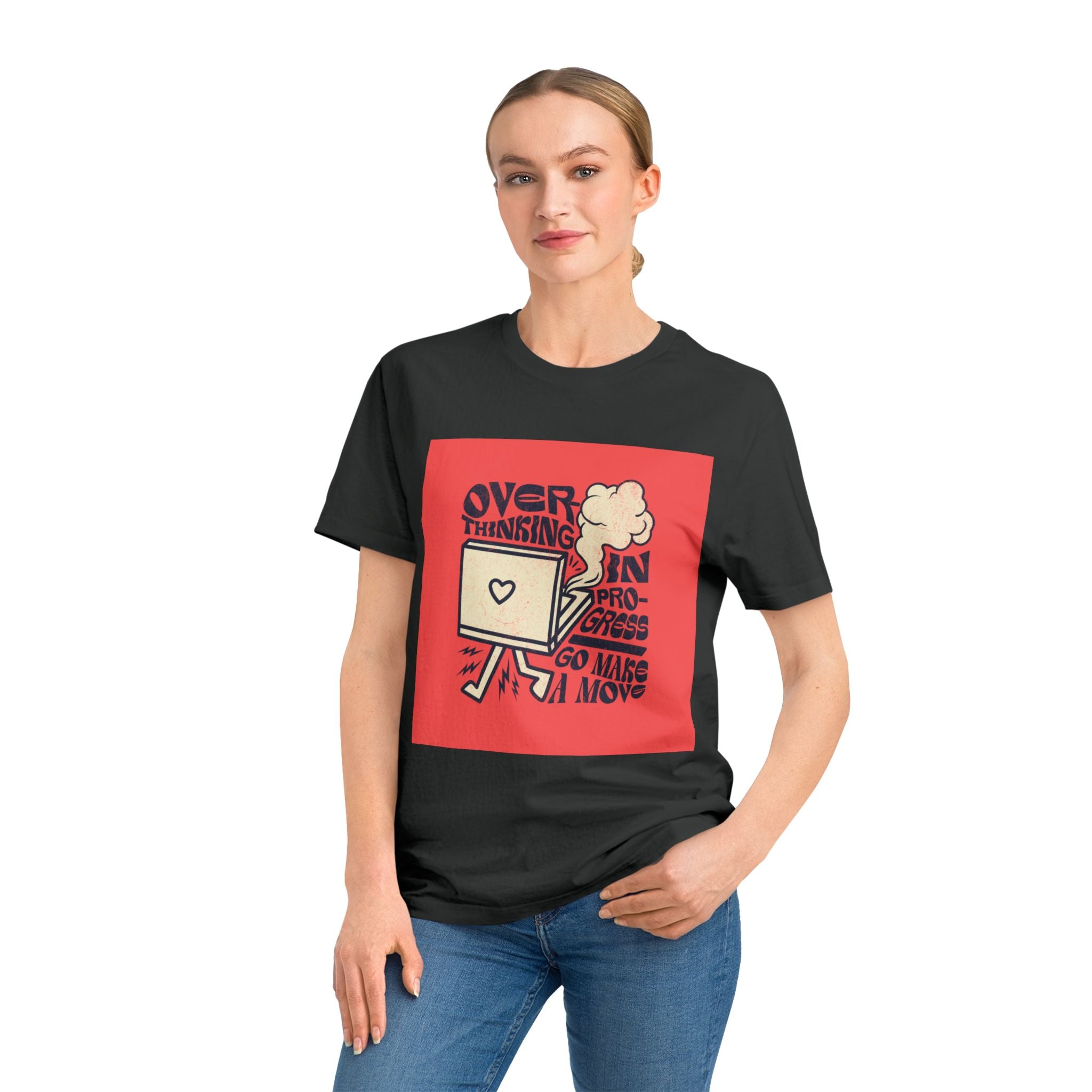 Overthinking in Progress Graphic T-Shirt