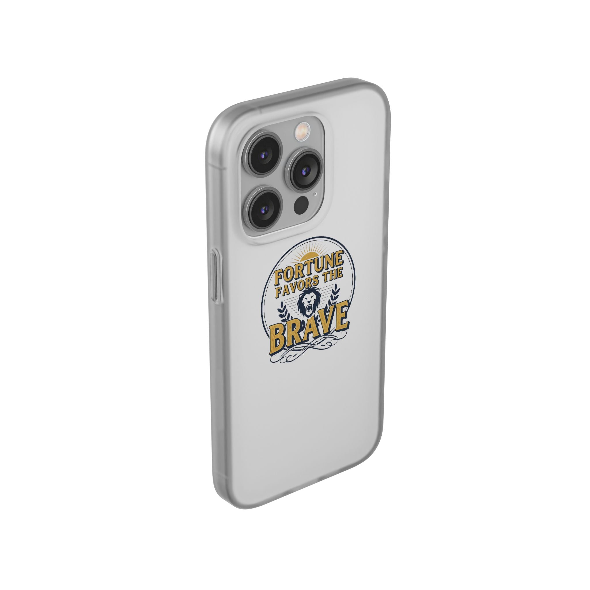 Fortune Favors the Brave Lion Emblem (Flexi Cases)