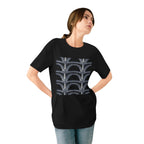 Architectural Arch Pattern T-Shirt — Minimalist Geometric Design