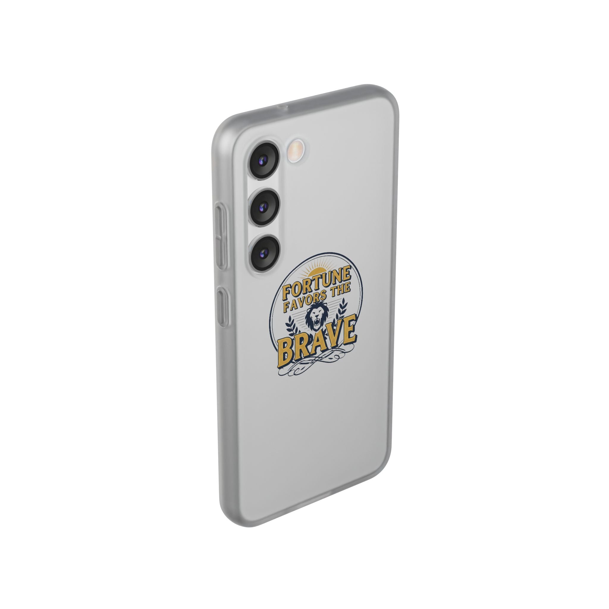 Fortune Favors the Brave Lion Emblem (Flexi Cases)
